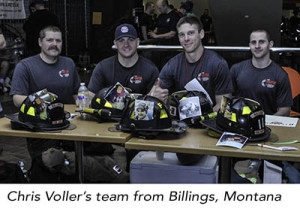 Firefighter team