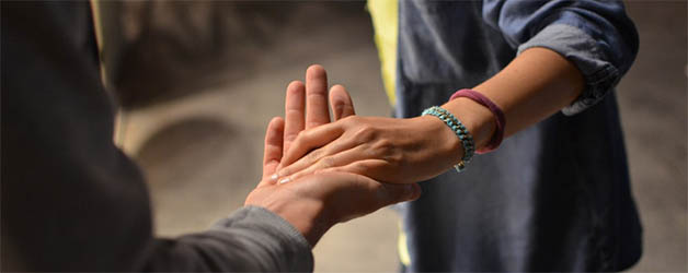 Caring hands