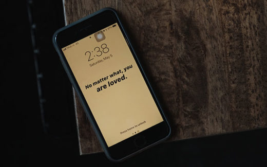 Love on an iPhone